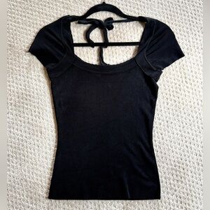 Etcetera Elegant Black Women's Top XS